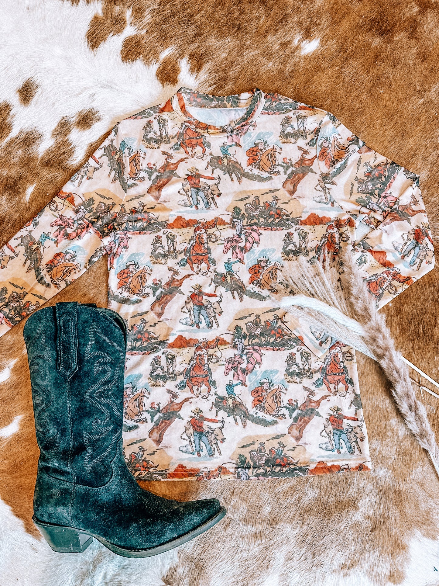 Cowboy Mesh Top