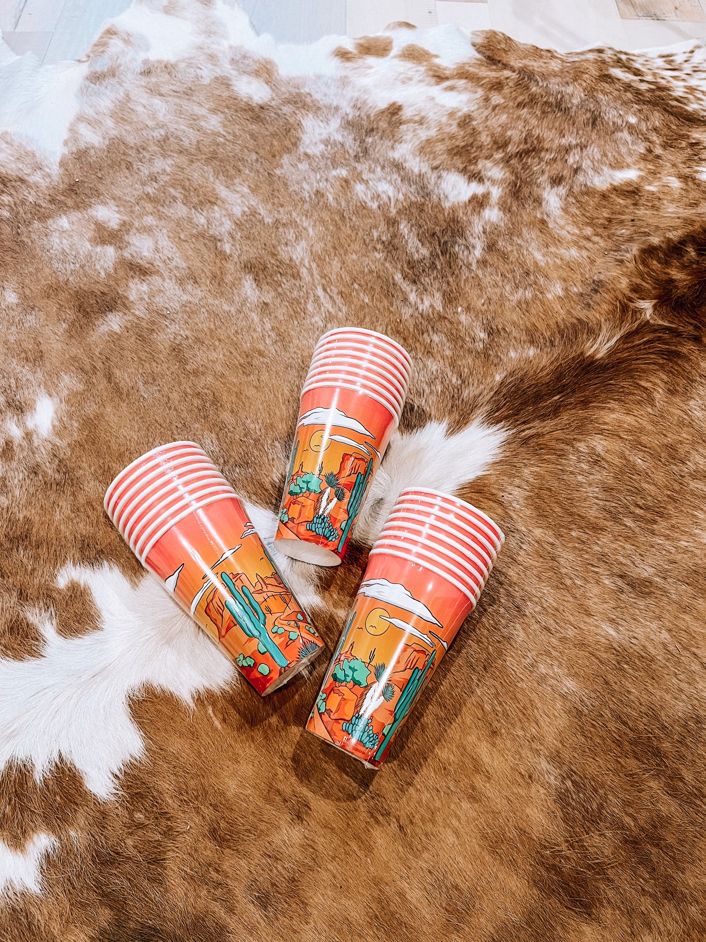 Desert Scene Cups
