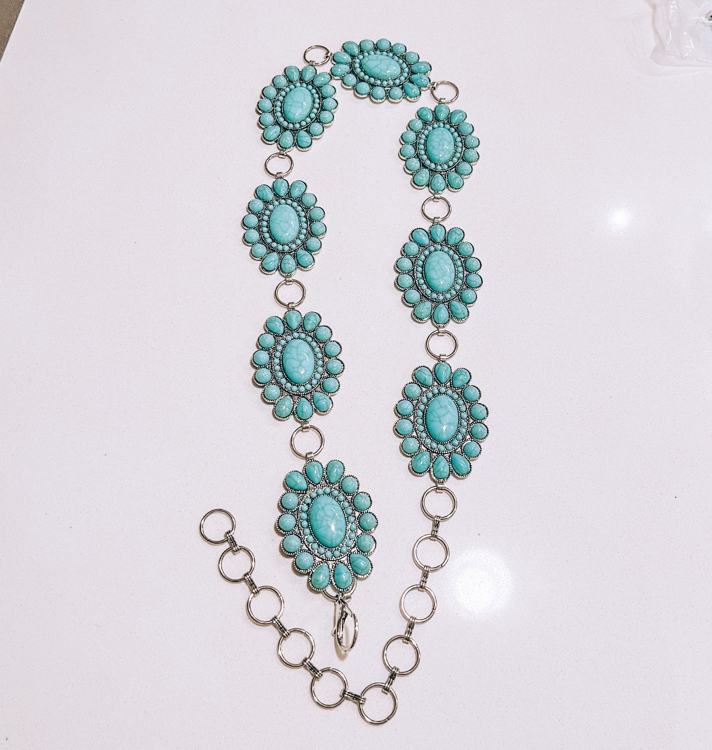 Turquoise Concho Belt