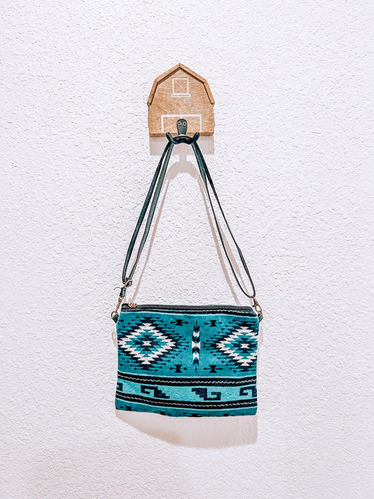 Aztec Blue Crossbody