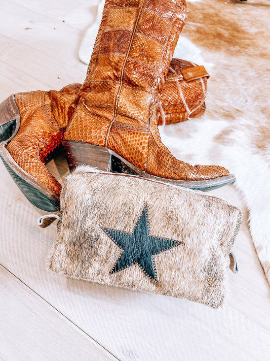 Star Cowhide Bag