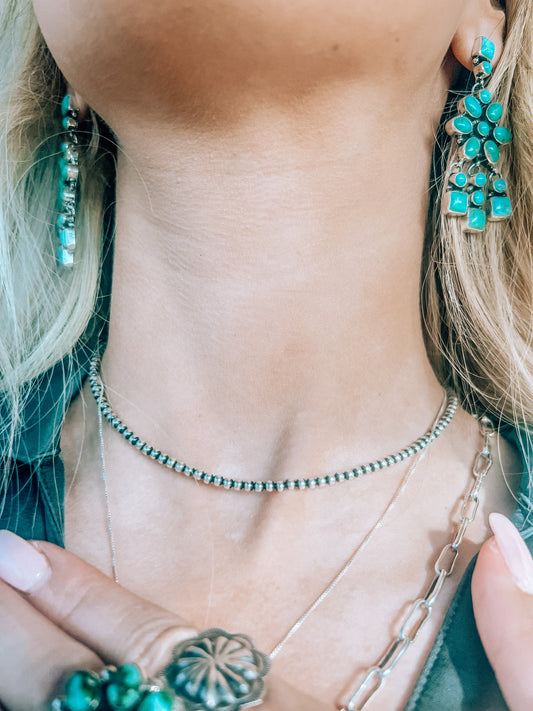 Mini Native Made Navajo Pearl Choker