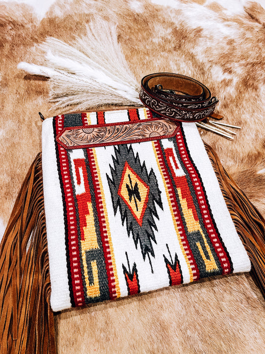 Sunset Saddle Blanket Purse